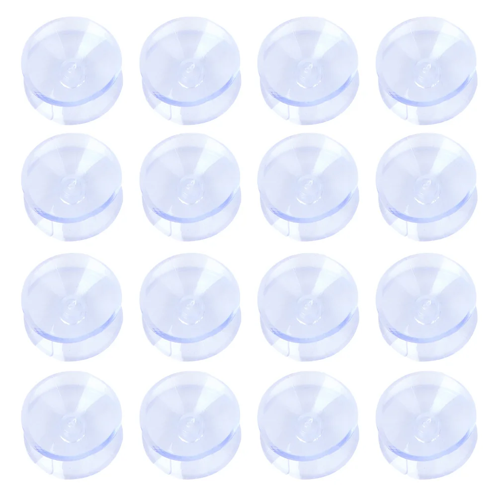 20 pezzi ventose a doppia faccia tavolo in vetro cuscinetti antiscivolo pinze in gomma protezioni per piccoli mobili durevoli in PVC trasparente