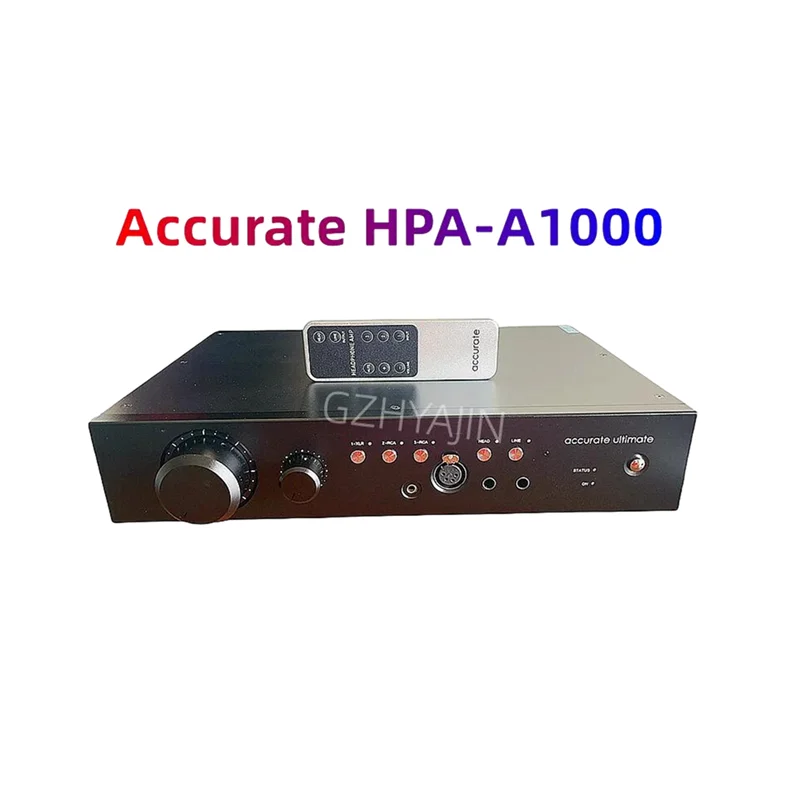 

Latest Accurate HPA-A1000 MK2 Balanced Preamplifier, Dynamic, Flat-panel Universal Headphone Amplifier, Input Sensitivity: +6 dB