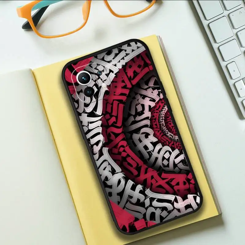 Pokras Lampas Art Graffiti Phone Case For Xiaomi Mi Poco M3 X3 Nfc 9t F3 10t 11 11i 11x 11t 12 Pro Fundas Shell Cover