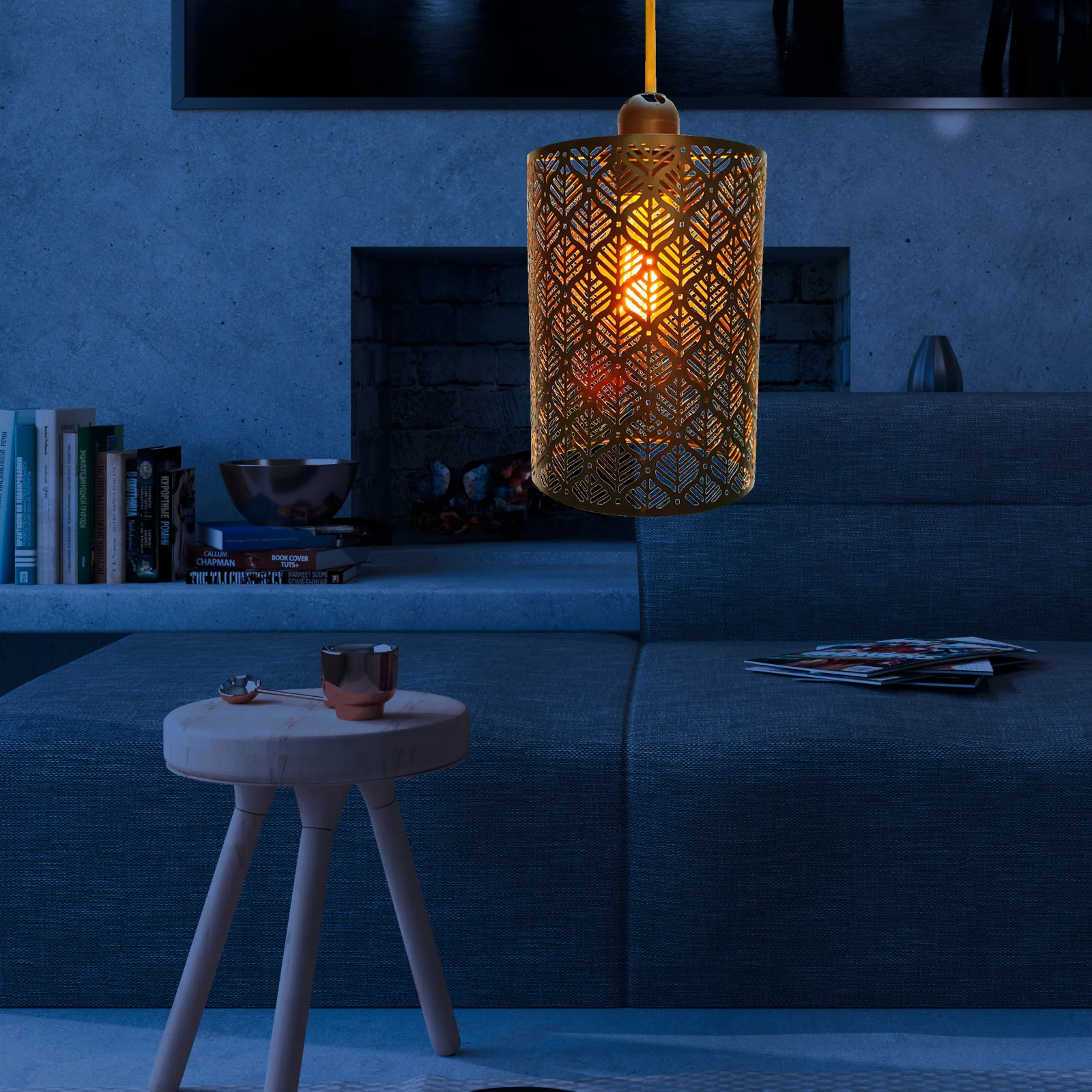 

Table Light Shade Decorative Metal Lampshade Sturdy Iron Easy Install Remove Suitable Bedroom Living Room Stylish Simple Color