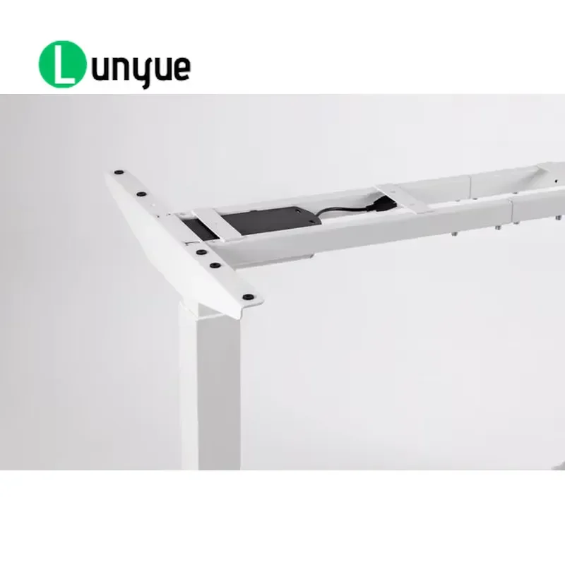 Ergonomic Dual Motor Height Adjustable Desk Frame for Standing Computer Desk Home Office DIY Furniture Rack Stable Quiet