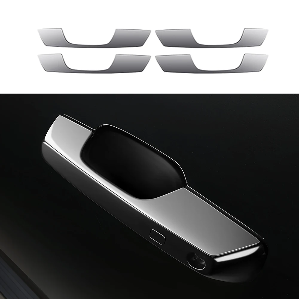 

Дверная ручка автомобиля, декоративная полоса для предотвращения столкновений для Leopard Titanium 7, чехол для ручки, защита от столкновений, защита от царапин, наклейка