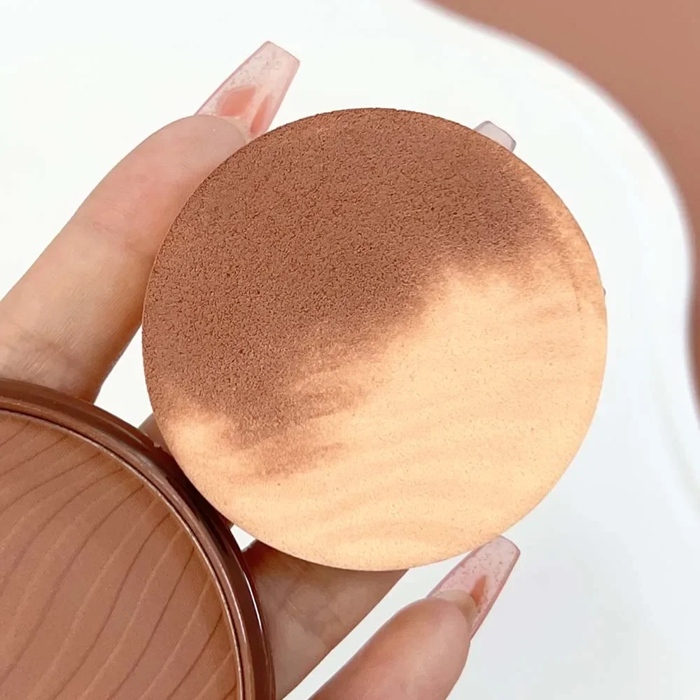 Face Brown Bronze Contour Palette Natural Shadow Three-Dimensional Face Contour Dark Powder Contour Palette Cosmetics