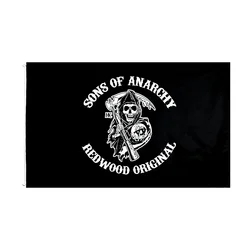 60X90Cm 90X150Cm Zonen Van Anarchie California Vlag Voor Decoraties