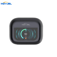 YX30 ANC Wireless Earphones Smart LED Touch Screen Bluetooth Headphones Noise Cancelling Earbuds ENC TWS Headset Built-in Mic