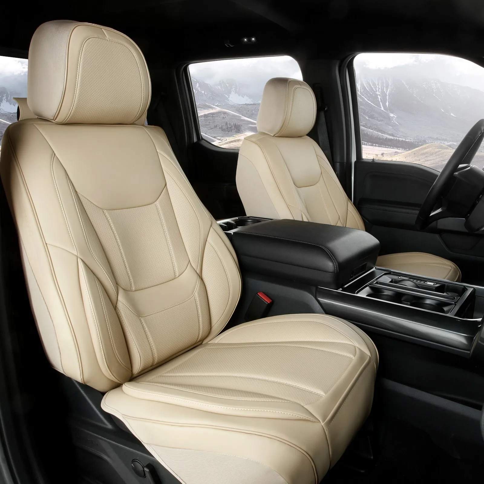

Dodge Durango Coverland Seat Covers - Custom-Fit, Comfort Leather
