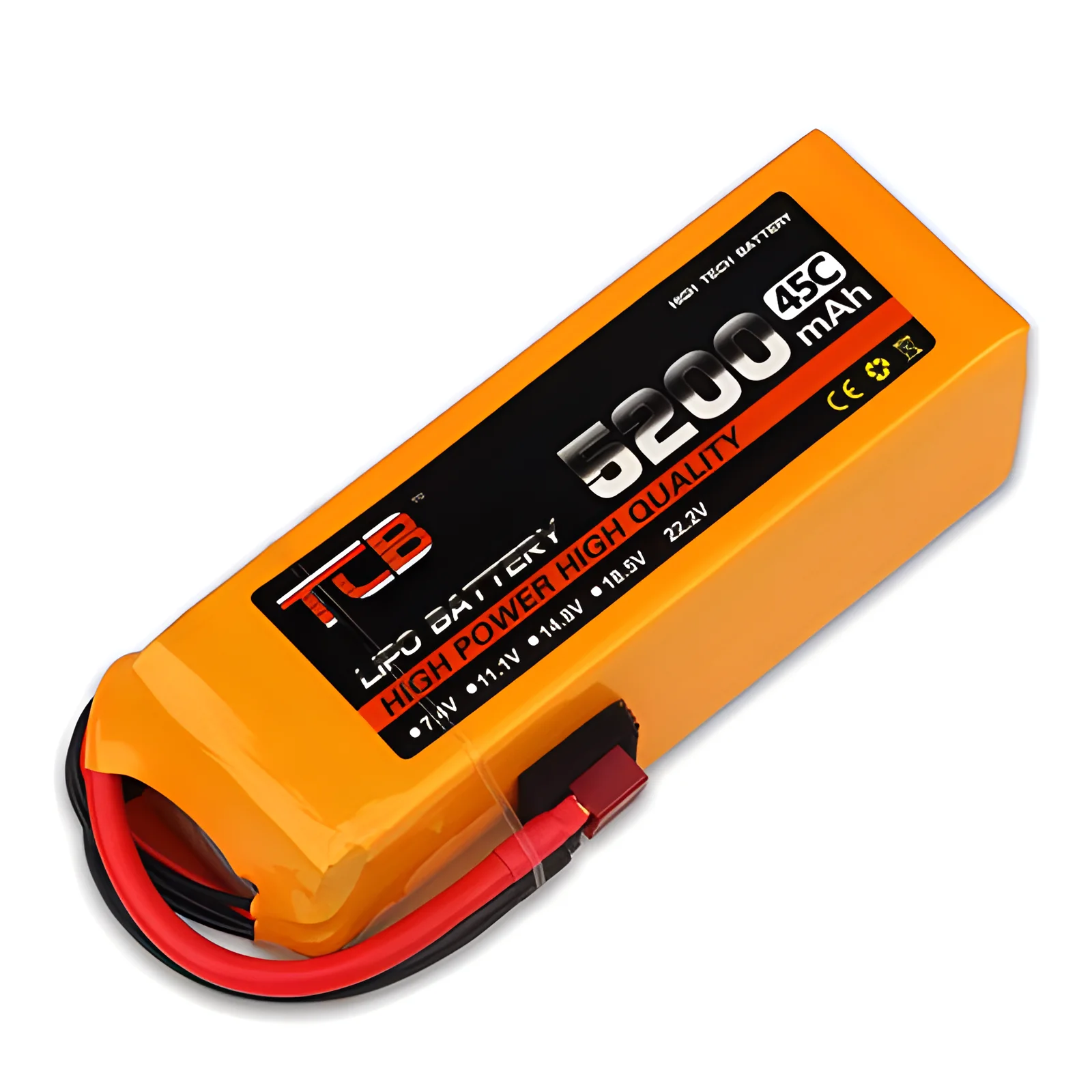 LiPo 6S Battery 22.2V  45C 1500 1800 2600 3000 3500 4200  5200 6000mAh 45C XT60- T PlugFor RC Airplane Helicapter Car Dron