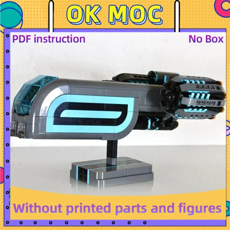 

Moc Building Bricks Spacecraft Model Spaceship The Blade Technology Modular Blocks Gifts Toys For Children DIY Sets Assembly