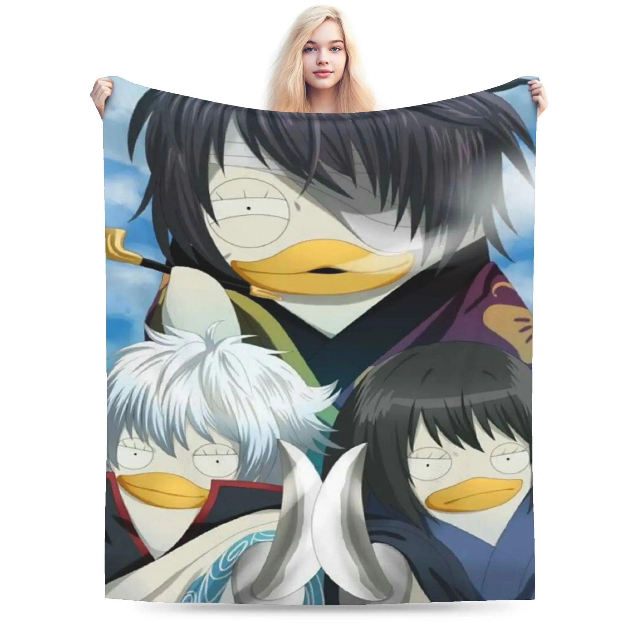Cozy Elizabeth Gintama Tapestry anime Blanket Merch Bed Decorative  Throws And Blankets Lightweight Fleece for Travel
