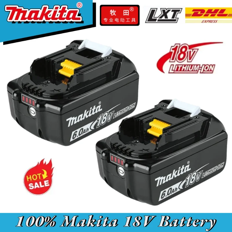 Makita 18v Battery Quality Lithium-ion Battery，Makita Power Tools DTD173 DDF489 DHP489 DUC407 DTW700 DHR243 Rechargeable Battery