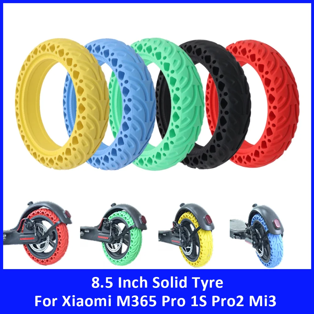 

8.5 Inch Puncture-Proof Solid Tire for Xiaomi M365 Pro 1S Pro2 Mi3 Electric Scooter No Inflation Tyre Replacement Accessories