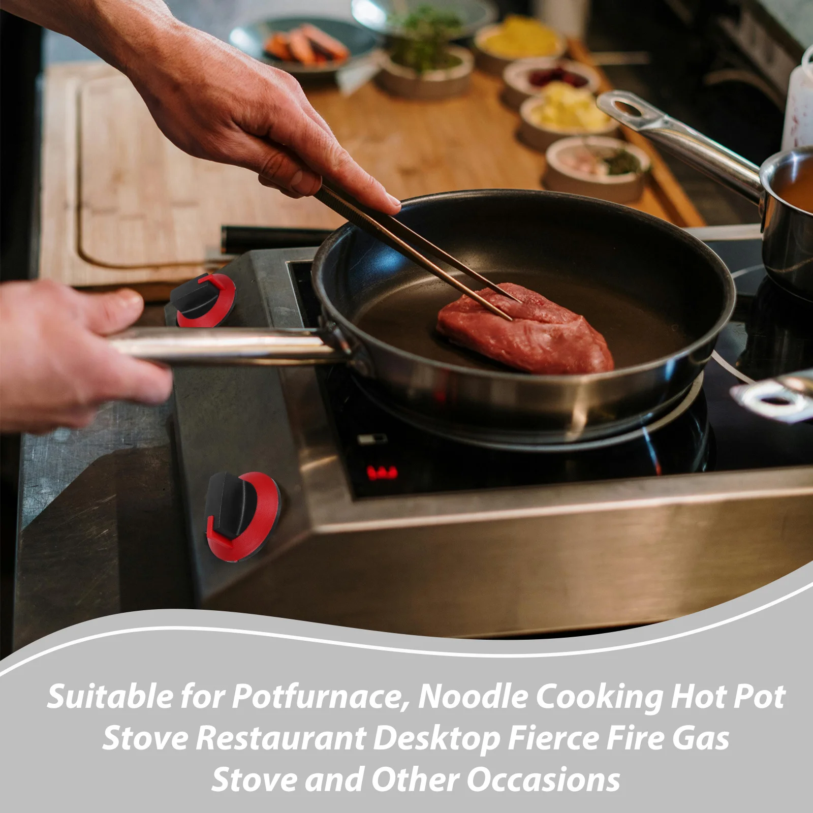 

4pcs Universal Knobs Replacement Simple Style Home Stove Knobs Knob For Kitchen Gas Stove Accessories