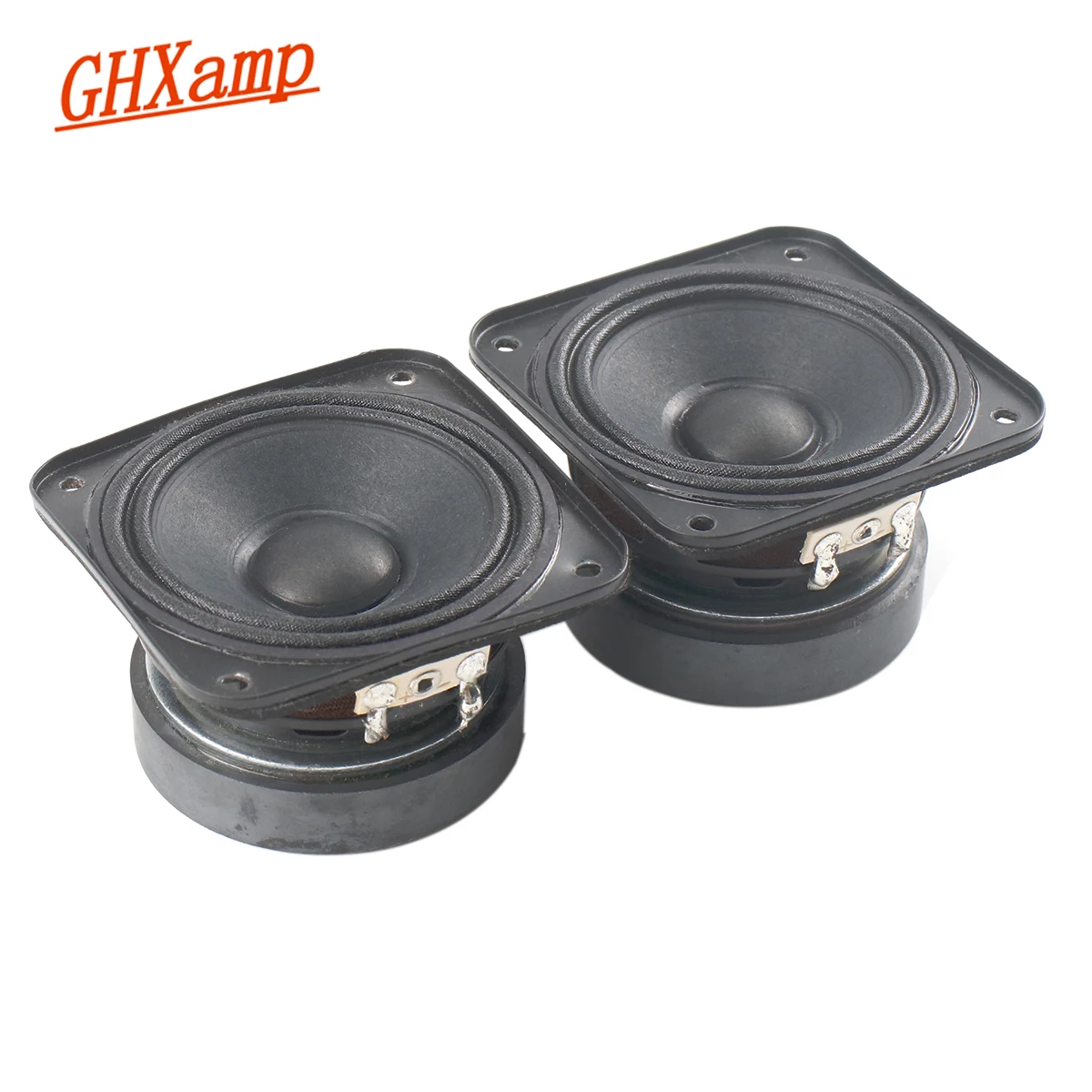 GHXAMP For JBL Studio Sound Bar High-end 2.75-inch Cloth Folded Ring 4ohm Full Frequency Speaker 70*70mm 2pcs