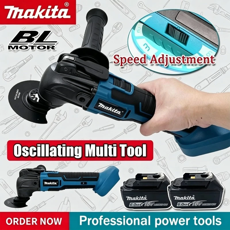 

Makita 18V Brushless Quick Release Oscillating Multi-Functional Electric Trimmer Quick-Change Compatible
