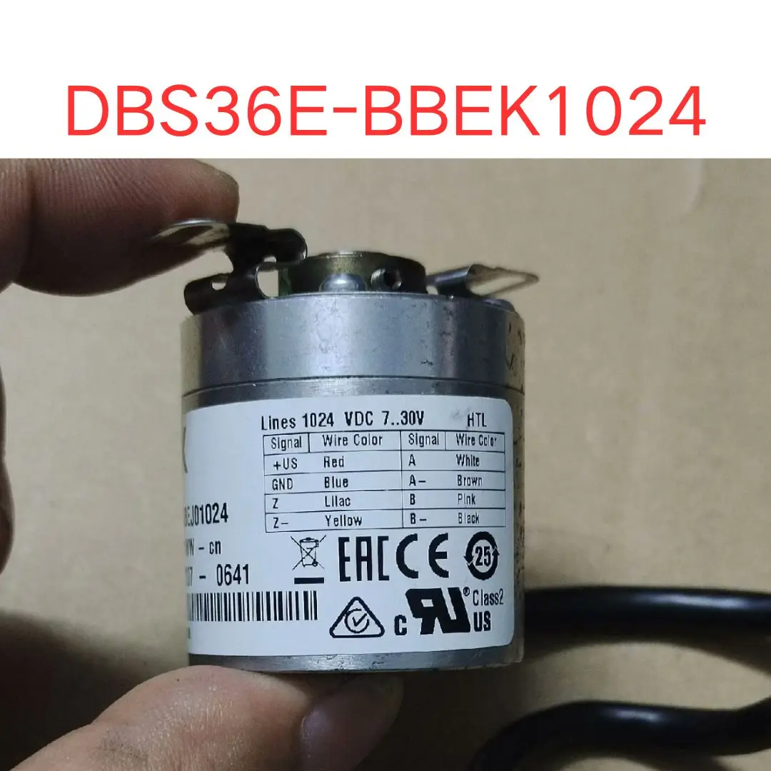Prueba de codificador DBS36E-BBEK1024 usada OK Envío rápido