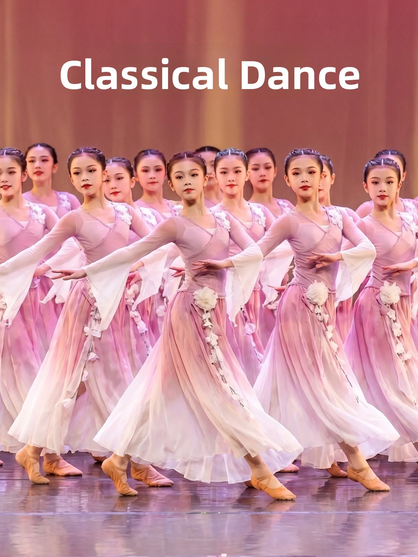 

Elegant Classical Dance Performance Costume Women's Children's Hanfu Fairy Atmosphere Drifting Silk Clothes Practice Ancient ...