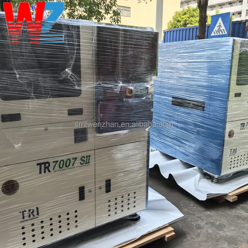 Mesin Inspeksi Pasta Solder 3D Otomatis Online SMT TRI TR7007 SII SPI