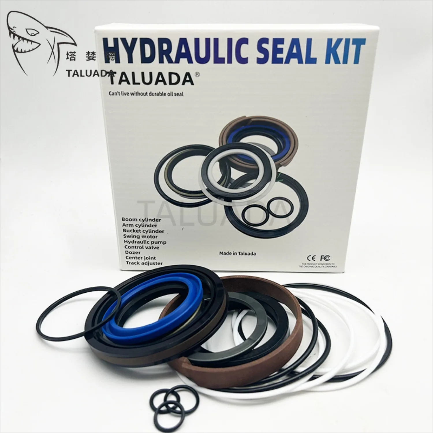 

Boom Cylinder Seal Kit For Komatsu PC40MP-2 Excavator Oil Seal Rubber Excavator Cylinder Oil Seal Kit High Quality
