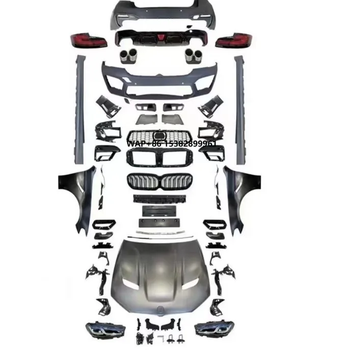 

F90 New M5 Body Kit for 10 Front Bumper Head Lights Cs Bonnet Side Skirt Rear Bumper Tail Light