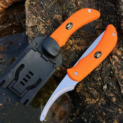 st. krokknivar med fast blad, TPR-säkerhetskniv, kartongöppnare, ABS, ergonomiskt plasthandtag, multifunktionsskärverktyg, kniv 8 best sales knivar med fast blad - №3