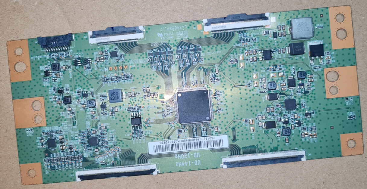 

UD-144HZ UD-120HZ LED tv t-con board logic board tested, physical photos taken