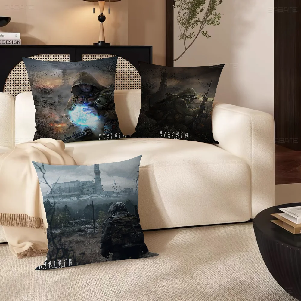 Stalker Game Decorative Room Aesthetics Pillow Case Home Decor Bedroom Sofa Bed Couch Pillow Cover 45x45