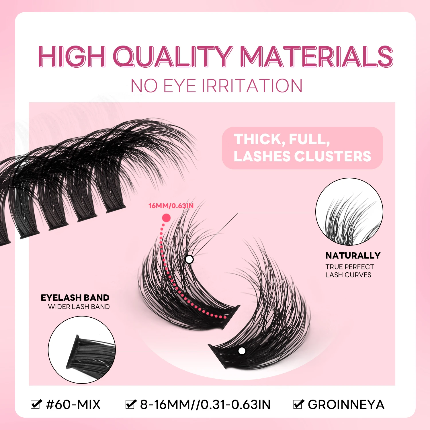 DIY Faux Mink Lashes, Voluminous Cat Eyelashes