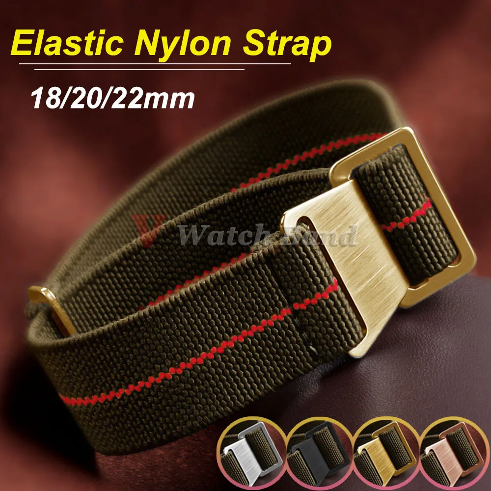 60 חיילים צרפתי תיק מצנח תיק שעון אלסטי רצועת שעון 18 מ 