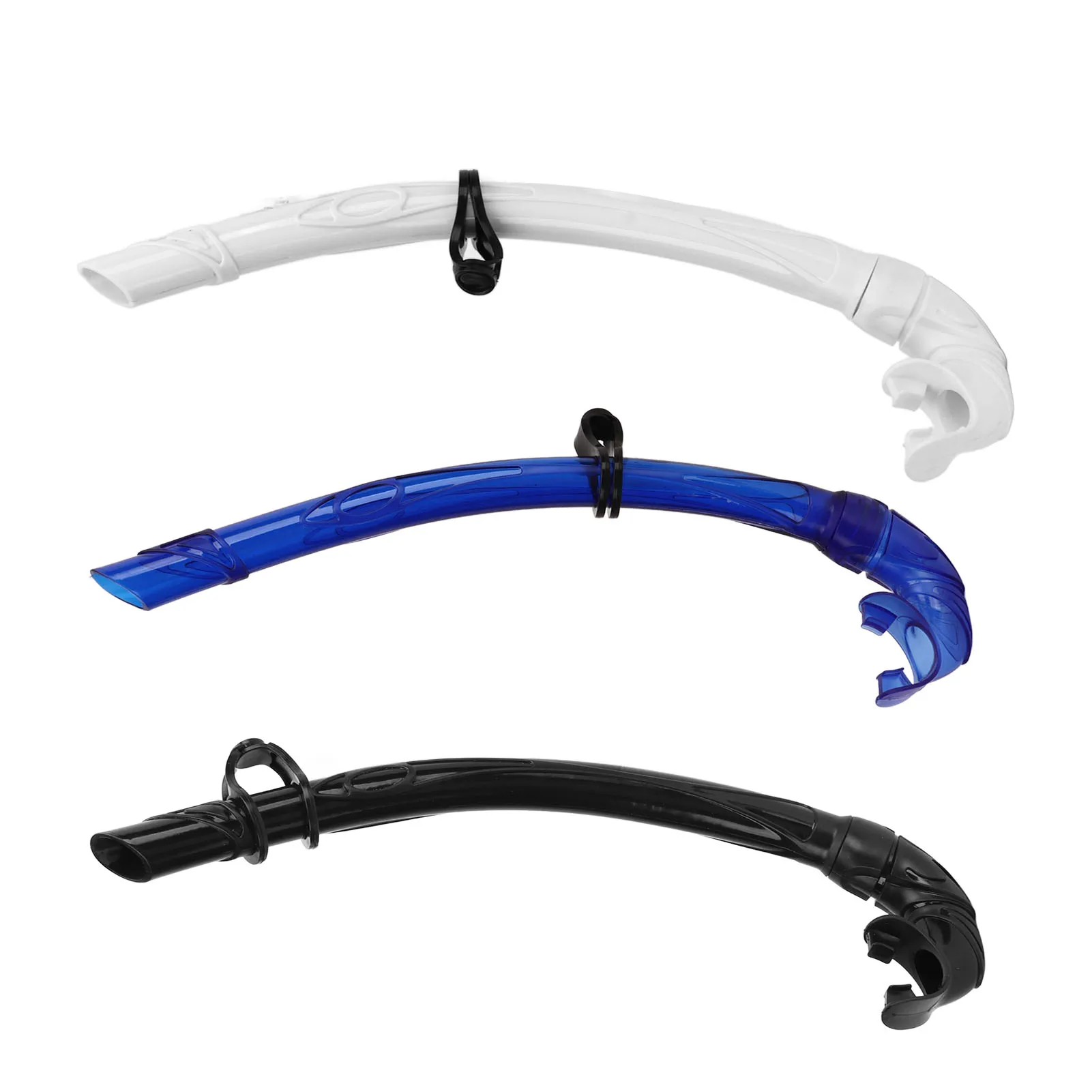 Nieuwe Duiksnorkel Pvc Easy Breath Snorkel Snorkelbuis Met Comfortabel Mondstuk Voor Gratis Duikuitrusting