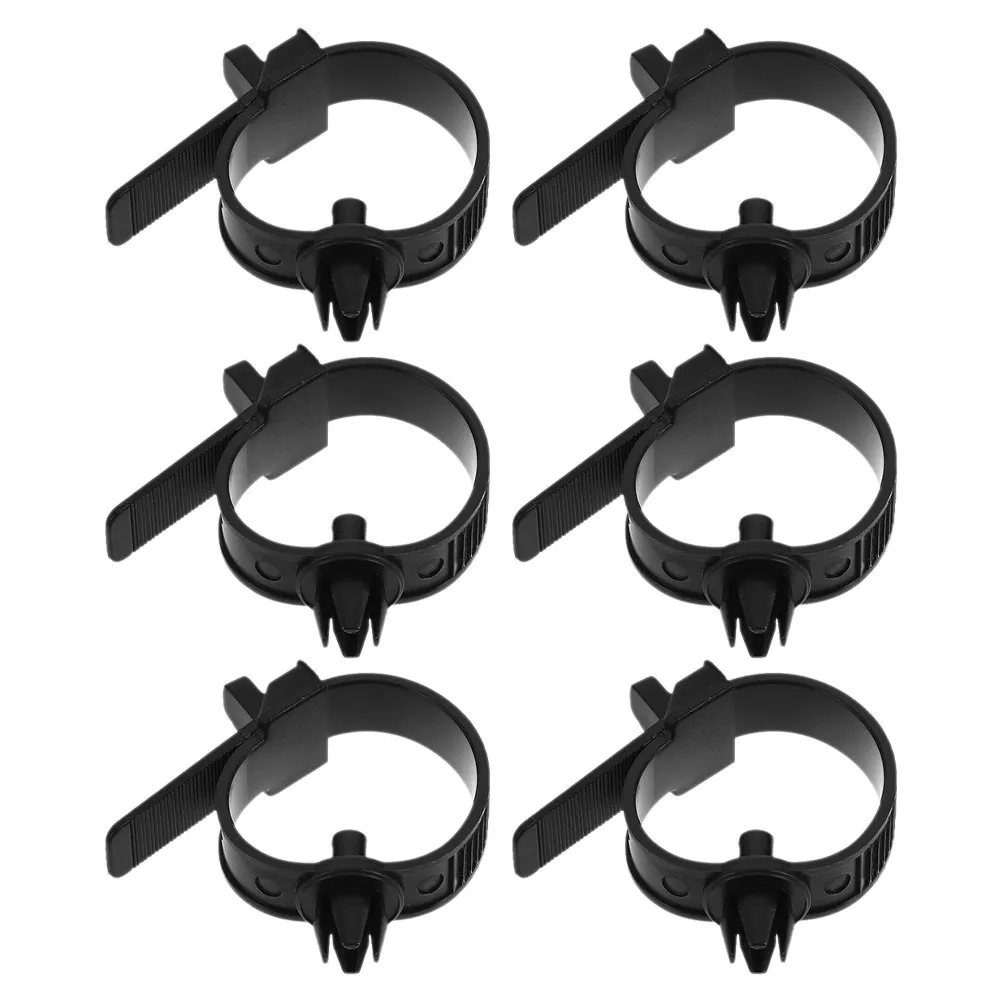 

6Pcs Wire Harness Clips Self Locking Nylon Car Mount Cable Tie Fastener Automotive Wire Loom Vehicle Wiring Harness