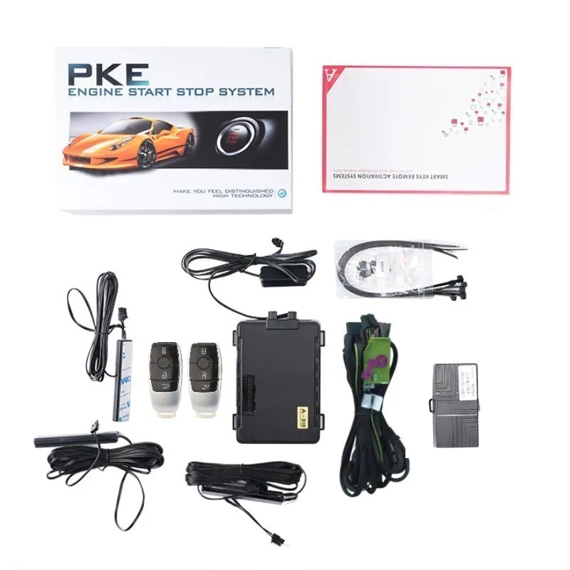For Mercedes Benz S W222 C W205 GLC GLE GLS Class Add Engine Remote Start Stop System Keyless Entry app control plug-and-play