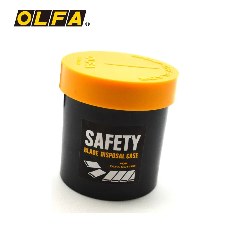 OLFA DC-1 Safety Blade Disposal Case 133K Snap Off Blades Disposer Snap Container Waste Knife Blade Tool Storage Box Pocket Can