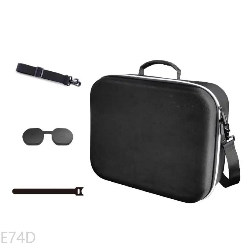 

E74D EVA Hard Case with Detachable Shoulder Strap Protective Bag Scratchproof Travel Carrying Case Storage Bag Shockproof