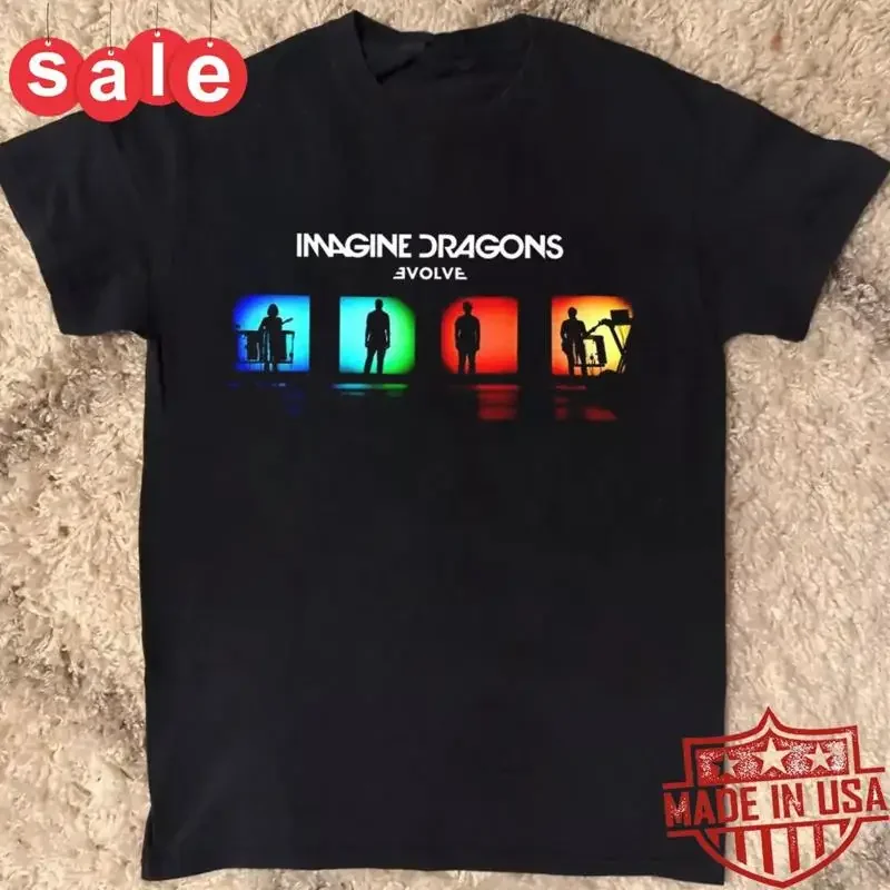 Imagine Dragons Evolve Tour Dragon Graphic T-Shirt