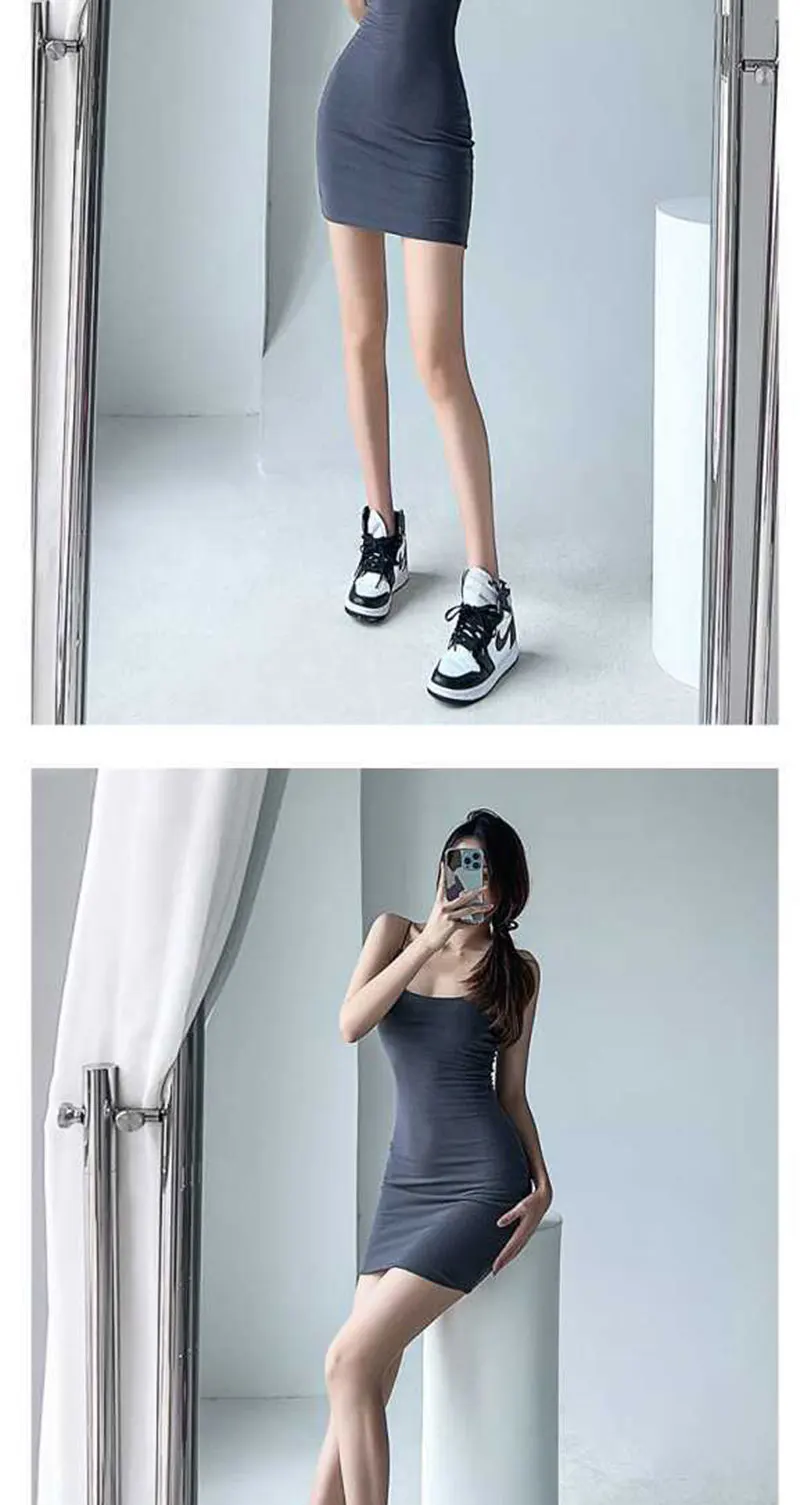 2026 Damen-Trägerrock: Einzigartiges Kleid mit Supermodel-Aura, S-förmiger Kurve, Hüftbetonter Minirock im sexy Thai-Stil – Neuheit – Detail 5