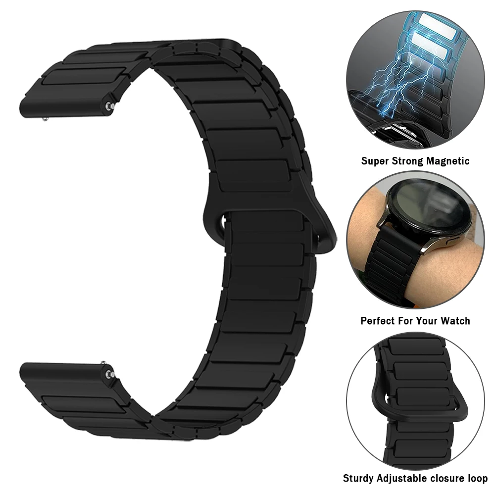 Realme Watch S 3 2用22mmスポーツストラップ、Realme Watch 3 2 S Pro用ソフト交換リストバンド、マグネット式シリコンブレスレットアクセサリー