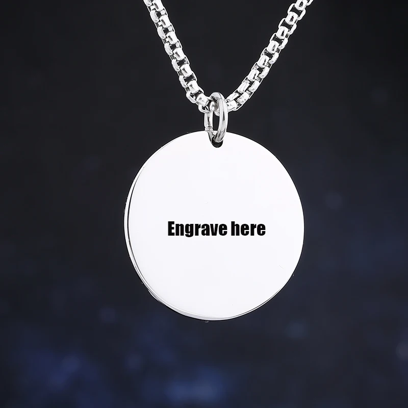 2024 New St Christopher Men`s Saint Of Time Travelers Archangel Michael Dragon Slayer St George Pendant Chain Jewelry Lucky Gift