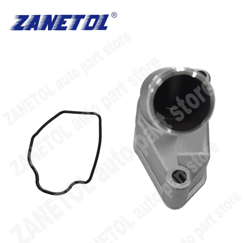 Zhenyan Thermostat Housing / Water Outlet for Chevrolet Captiva 2006~16 Vivant (U100) 00~08 92062728 92067408 90411948 92062128