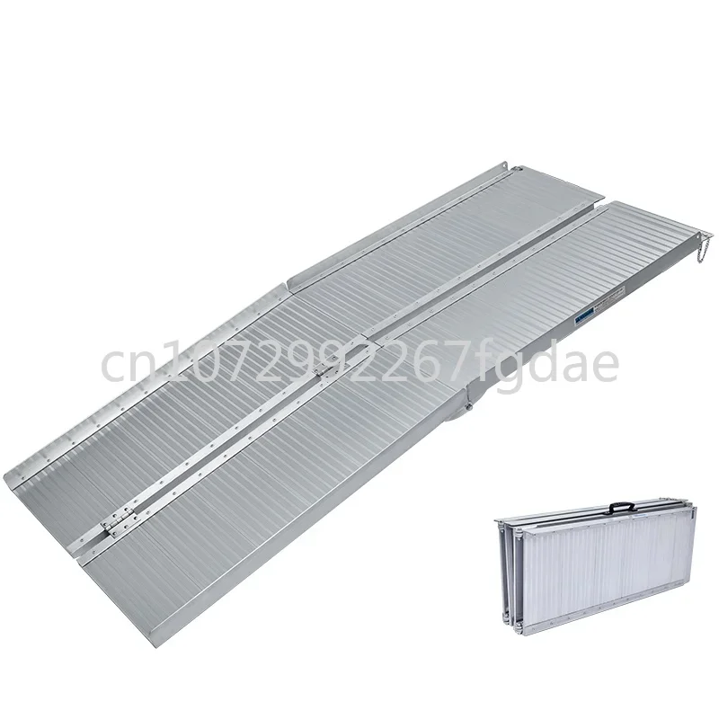 Temporary Aluminum Ramp for Wheelchair Disabled Household Use