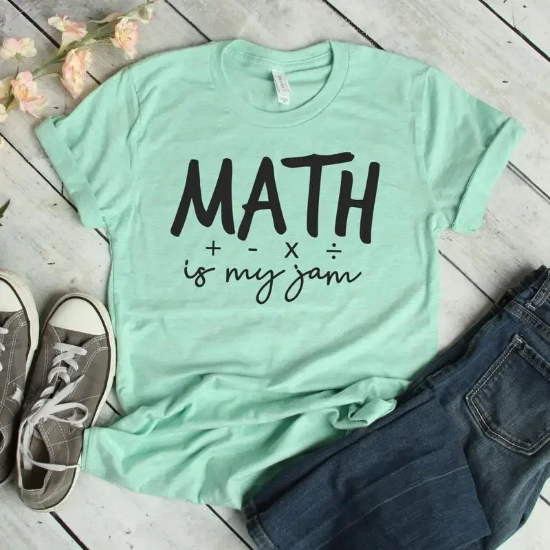 Math Is My Jam Teacher T Shirt Back To School Engineer S Accountant