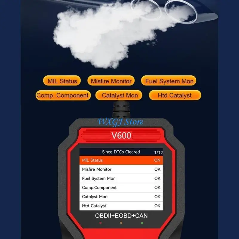 

37JE Маленький автомобильный диагностический прибор Легкие автомобильные диагностические гаджеты для эффективной очистки кода от