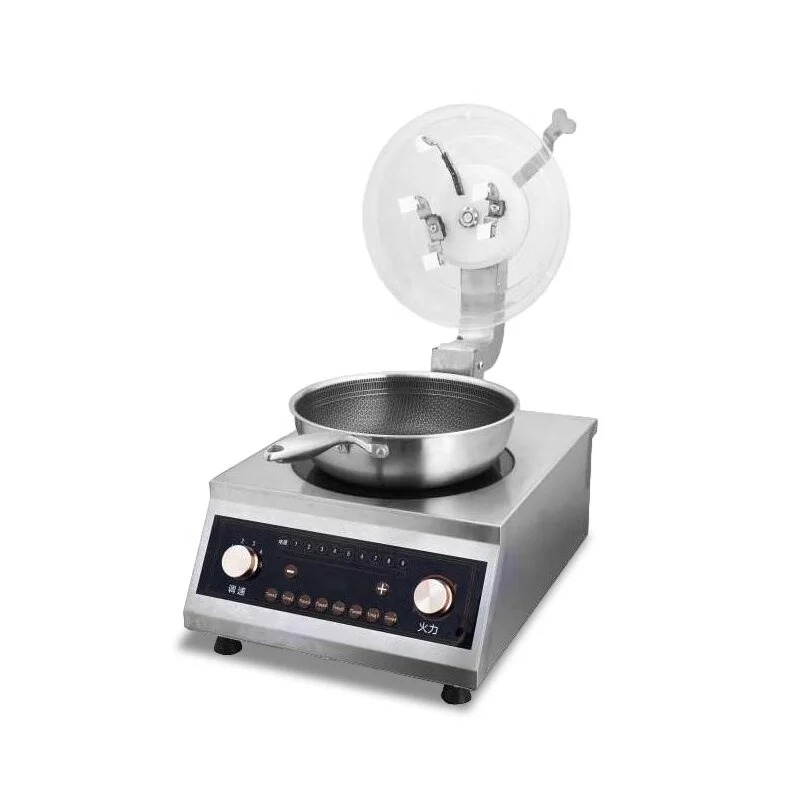 

Restaurant Hotel Canteen Electric Stir Fryer Induction Cooking Automatic Rice Frying Machine