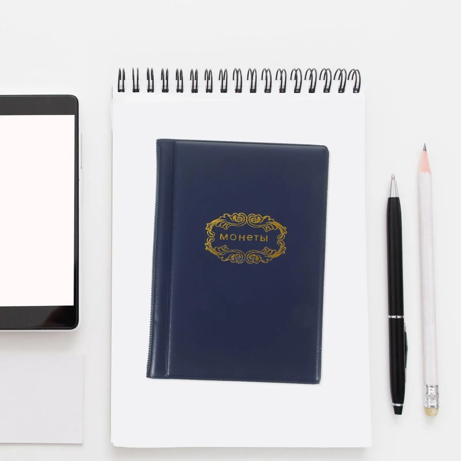 Álbum de selos de presente para colecionadores de moedas, livro de coleção de selos, organizador de membrana super permeável