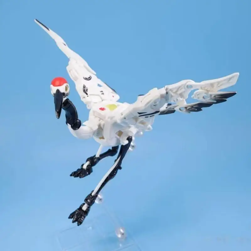 Offre spéciale 52 jouets véritable bête boîte série poussière terrestre rouge couronné grue Transformation jouet modèle à la mode jouer Mech cadeau d'anniversaire