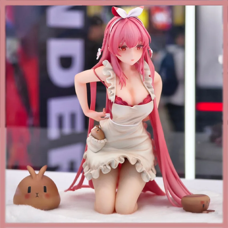 

New Genuine Animester Rosuuri White Rabbit Rosu Apron Ver. 1/7 Pvc Model Toy Collectibles Desktop Ornaments Anime Girl Model