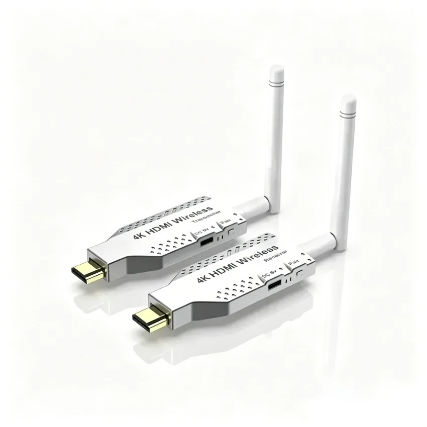 4K Wireless HDMI Extender Transmitter Receiver Kit 50M Range Plug And Play Video Screen Mirroring For TV Projector Monito view 6