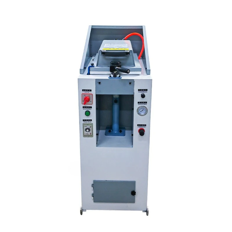 Pneumatic automatic pressing machine, double-head automatic bottom pressing machine c