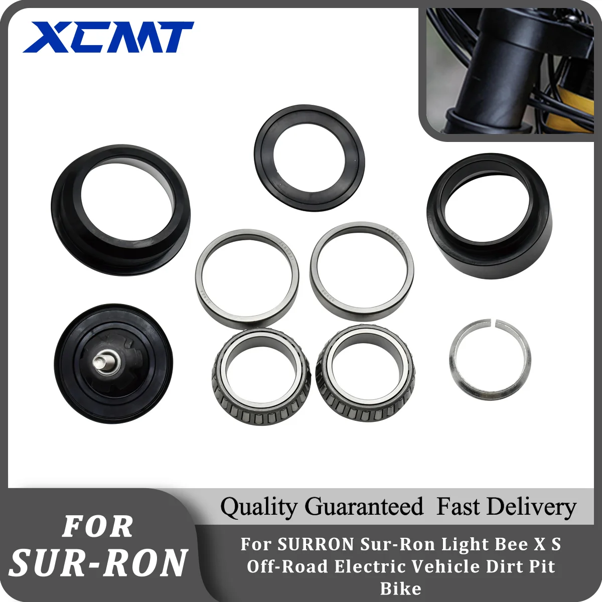 Electric Motorcycle Steering Stem Taper Bearings For SURRON Sur-Ron Light Bee X S Off-Road Electric Vehicle Dirt Pit Bike