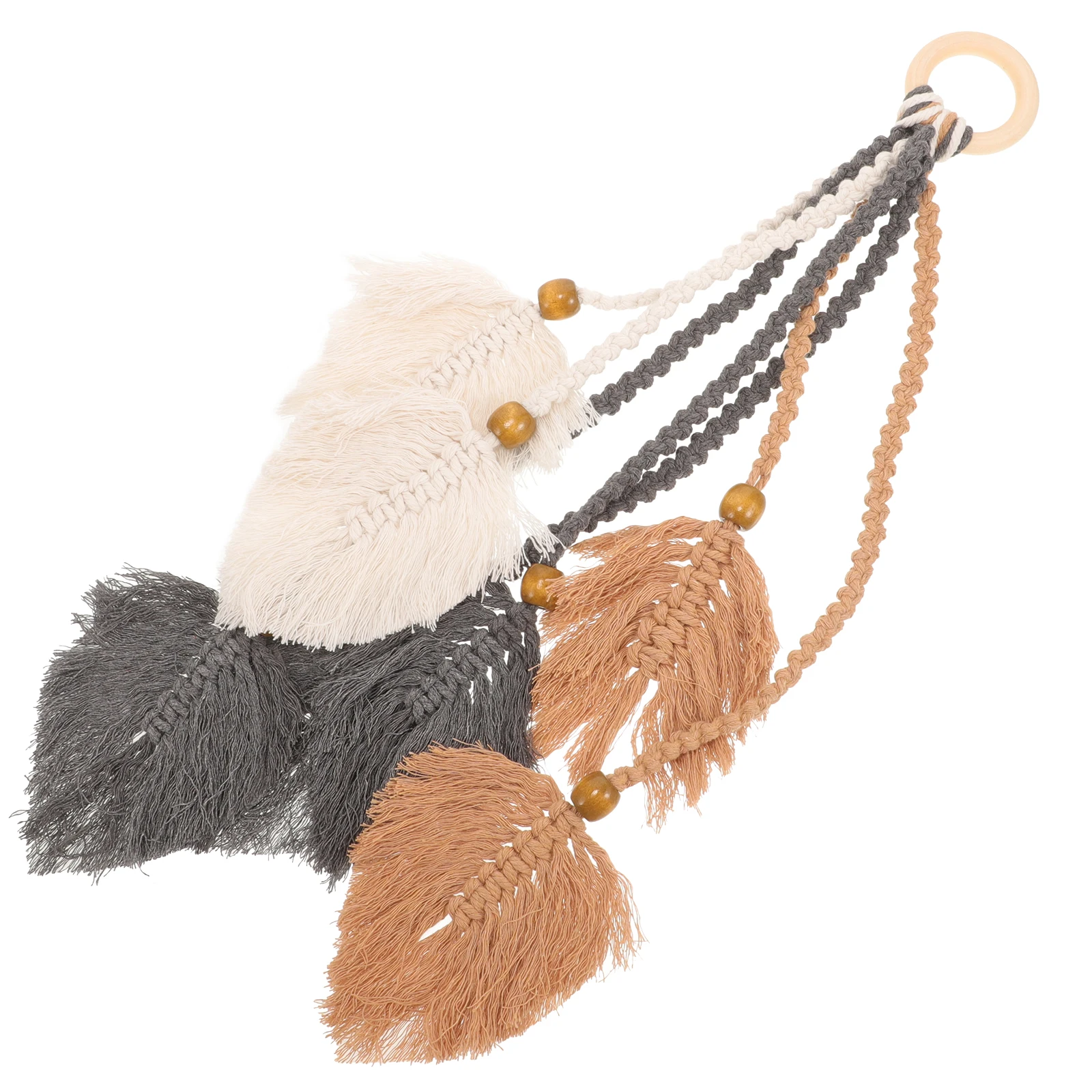 

Macrame Wall Hanging Boho Decor Leaf Design Bohemian Style Bedroom Living Room Decoration Ornaments