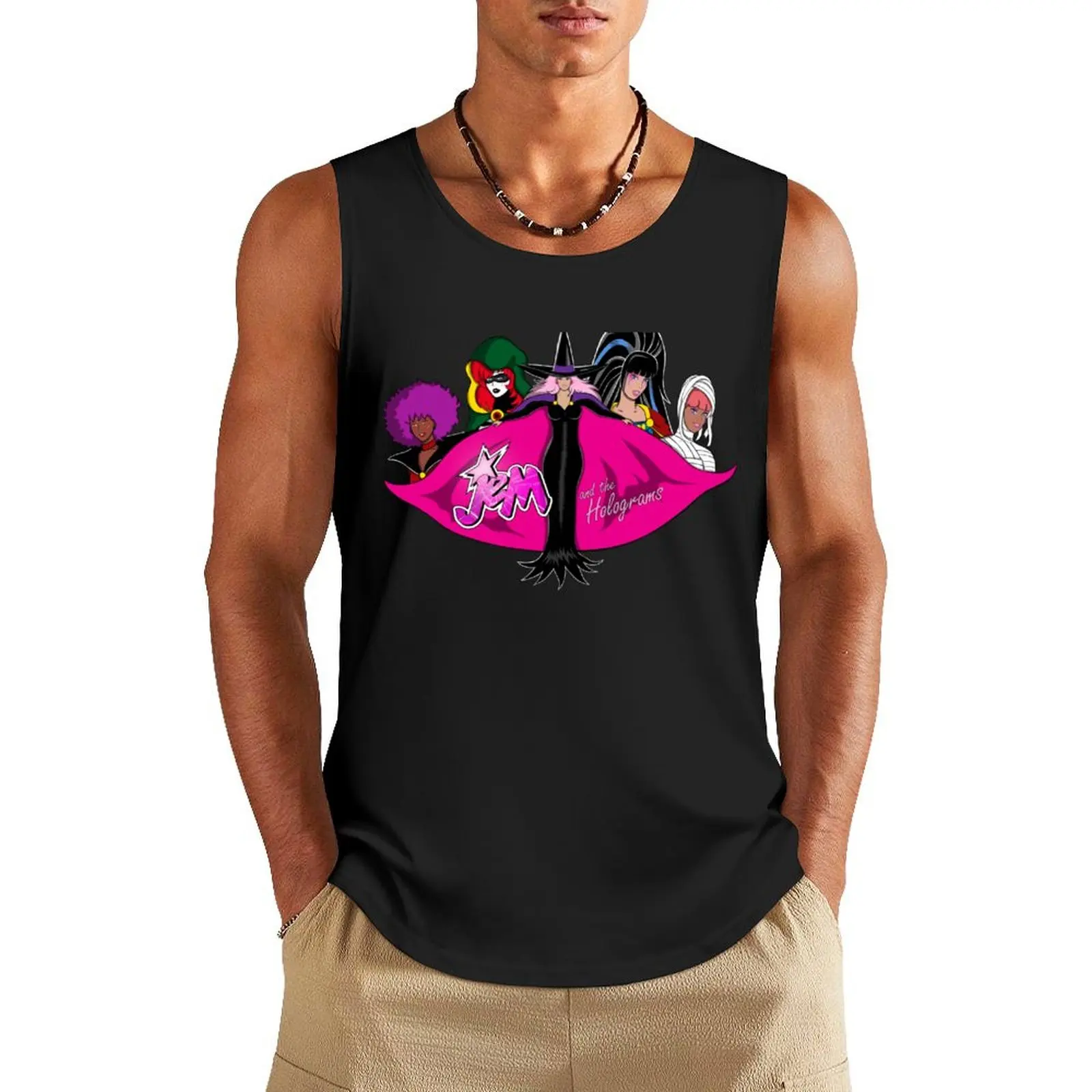 

Its Fun To Be Scared Tank Top sleeveless shirt man gym summer clothes man 2025 clothes for men summer singlet for men